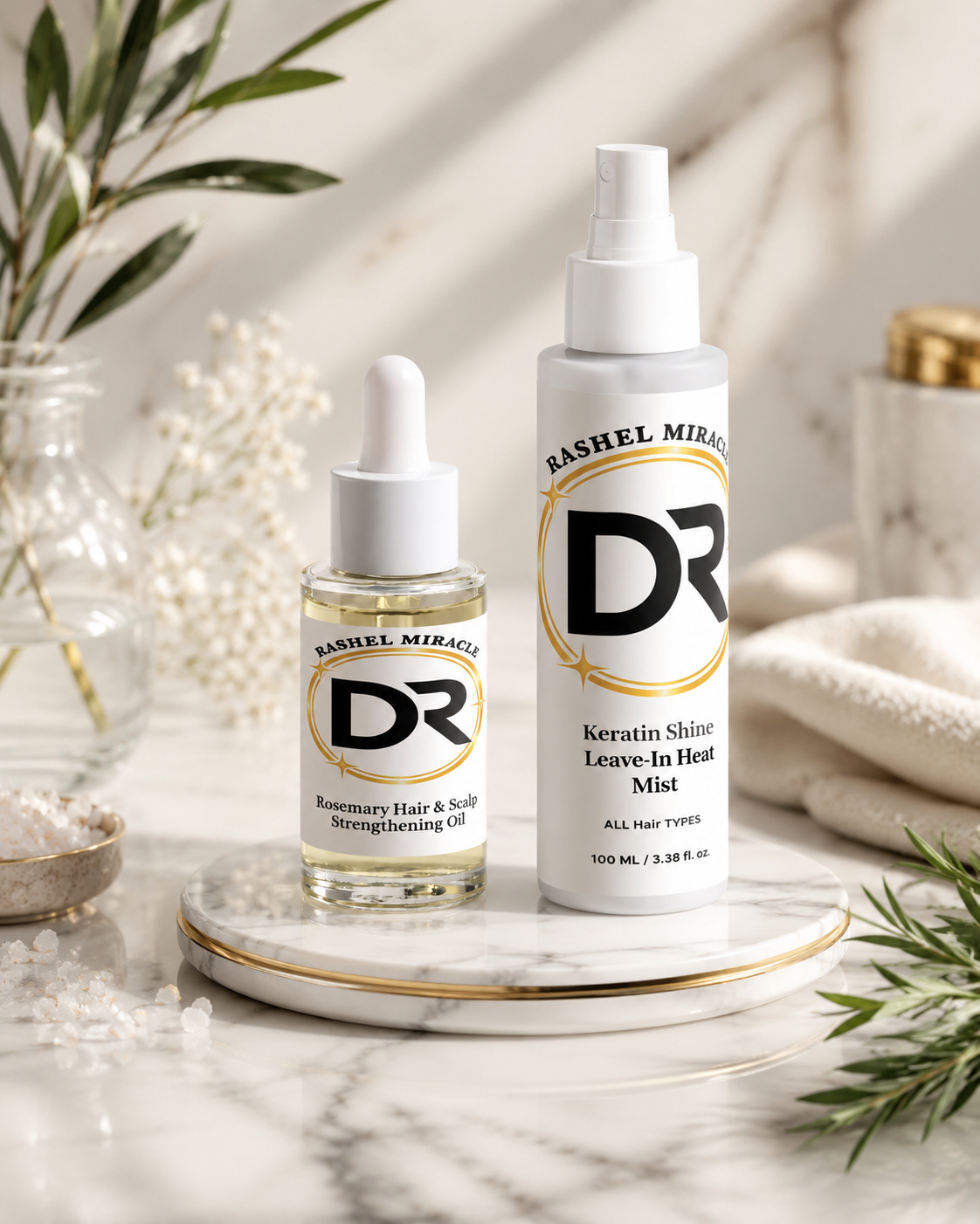 Rashel Miracle® Keratin Shine Leave-In Hair Mist