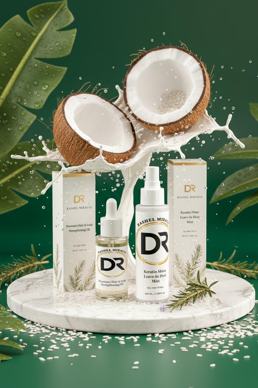 Rashel Miracle® Keratin Shine Leave-In Hair Mist