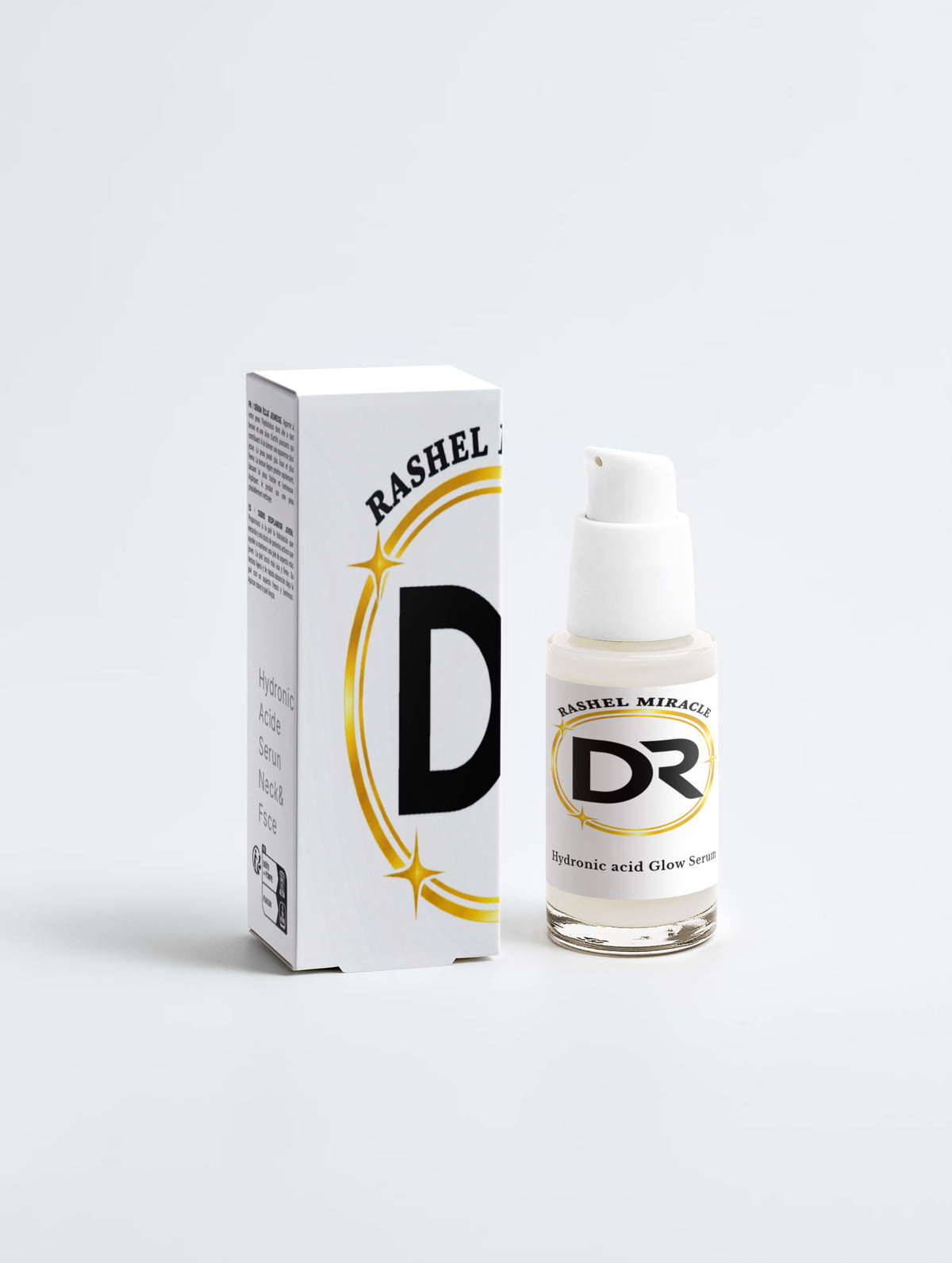 Rashel Miracle Hyaluronic Acid Lifting Serum for face and neck, product photo