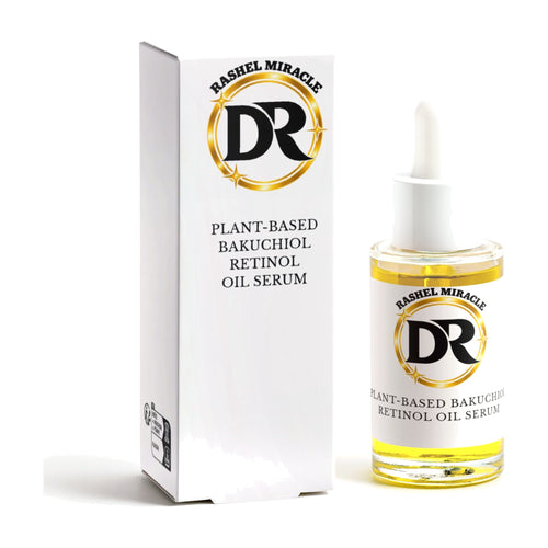 Rashel Miracle® Plant-Based Bakuchiol Retinol Oil Serum with box