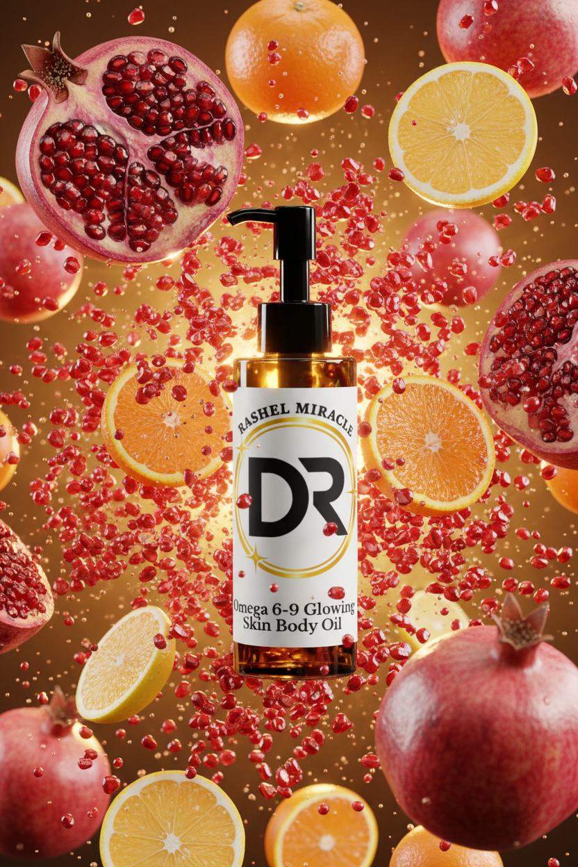 Rashel Miracle Body Oil - Pomegranate Citrus