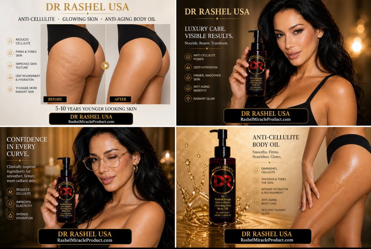 Omega 6-9 Glowing Skin Anti-Cellulite Body Oil