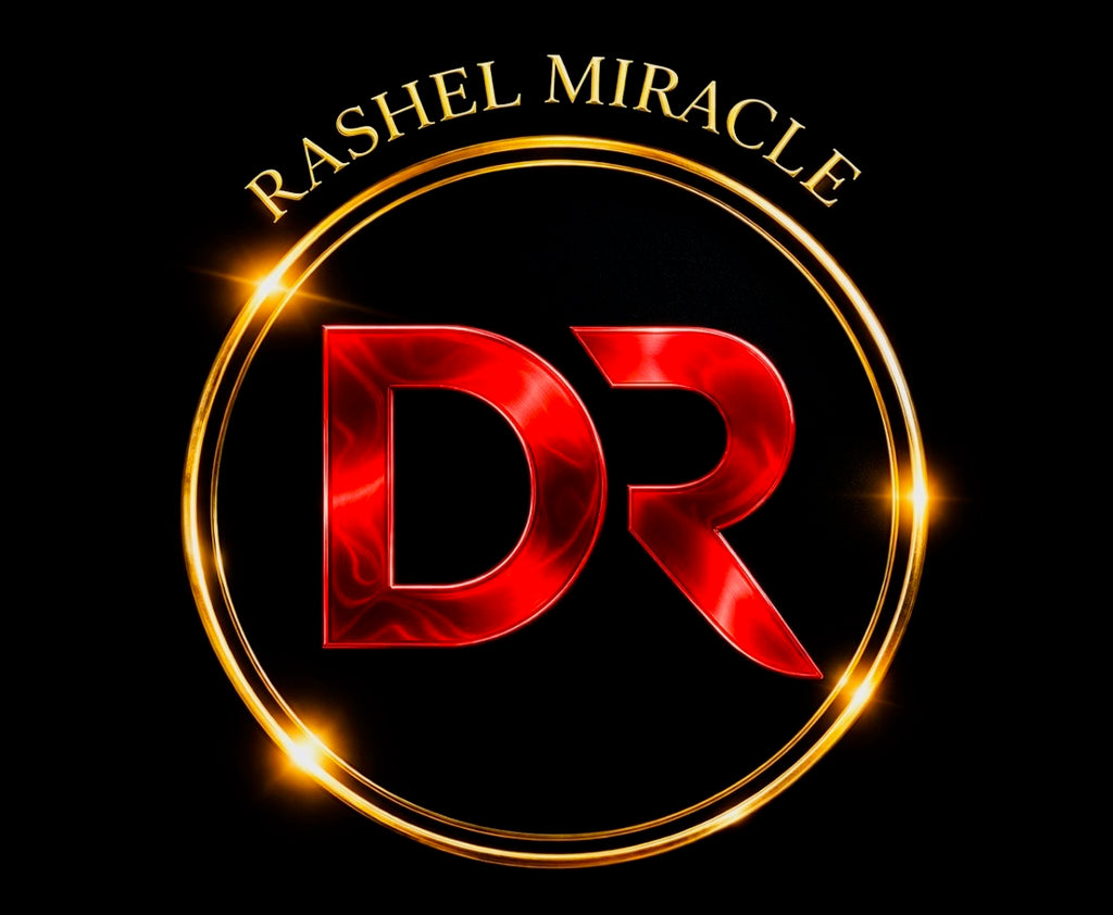 Rashel Miracle plant-based retinol alternative serum logo, featuring the brand's clean, natural skincare branding and design.