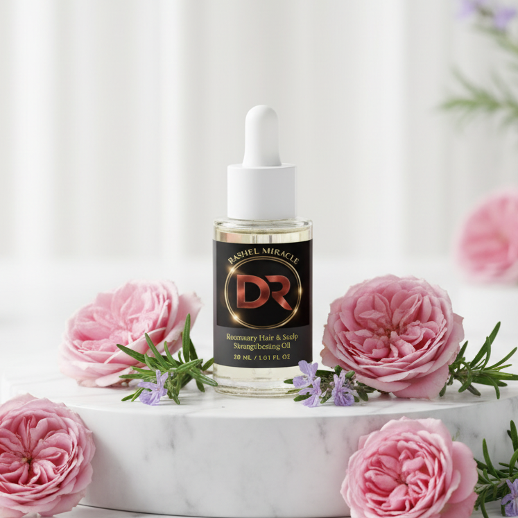 Rosemary Oil - White Marble & Roses